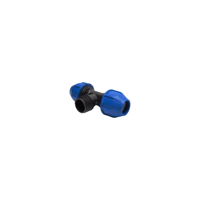 ПНД Тройник Rvc наружная резьба 20x3/4'' UNIO/ 12595