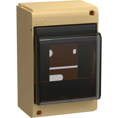 Корпус пластиковый IEK UNION Mini КМПн-4 IP30 сосна UIM-KP72-N-04-20-K34