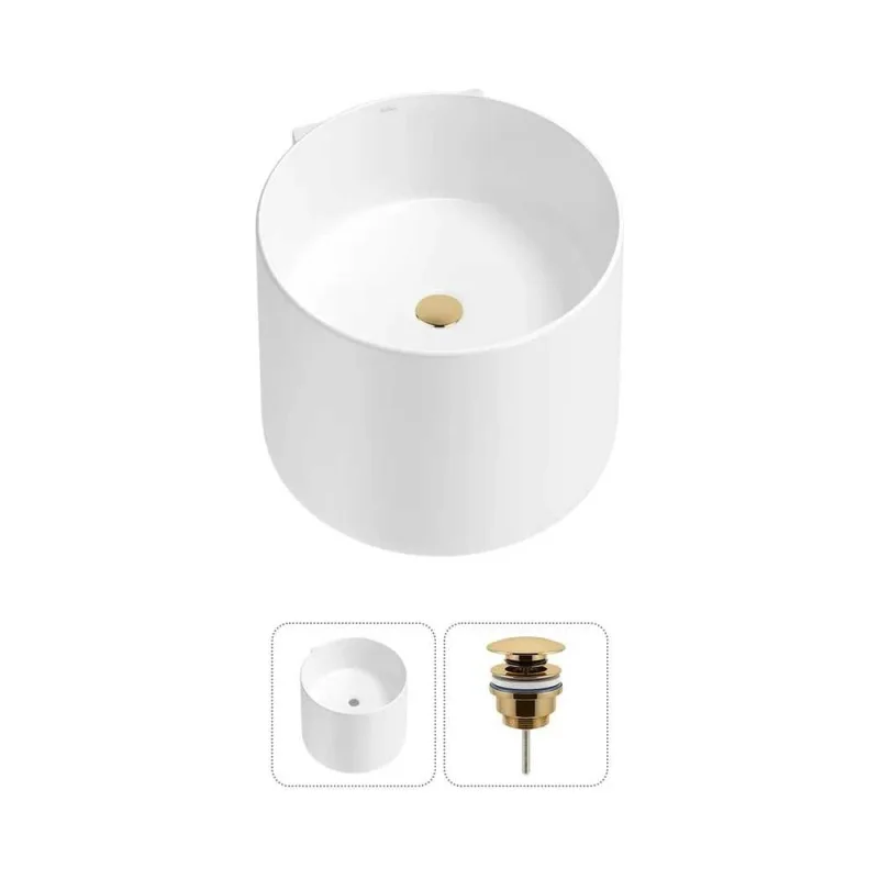 Набор Wellsee 2 в 1 M1 Limited Edition подвесная раковина 45x45 см 20213844R