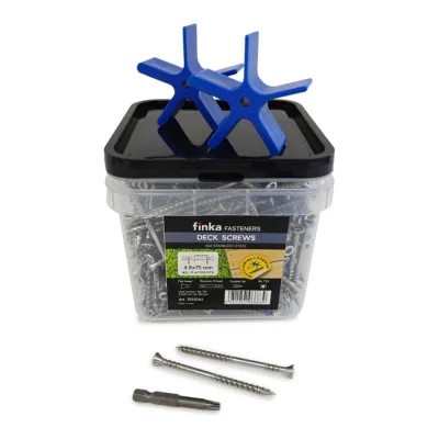 Саморезы Deck Screws A2 4,8x75 mm T25 (350 шт) Finka 75350A2