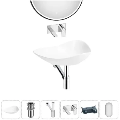 Набор Wellsee 5 в 1 Nexus Flex накладная раковина 60x42 см 20218643R