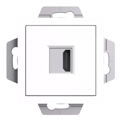 Π ΠΎΠ·Π΅ΡΠΊΠ° HDMI Systeme Electric AtlasDesign Π²ΡΡΡΠ°ΠΈΠ²Π°Π΅ΠΌΠ°Ρ Π±Π΅Π»Π°Ρ (ATN000180)