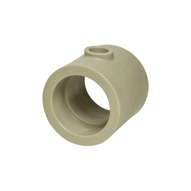 Переходной тройник VRT 63х20х63 EVER plast, серый, Россия 538405