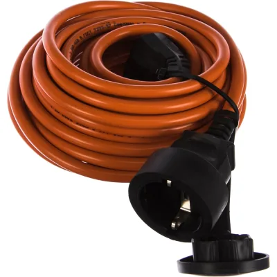 Удлинитель-шнур Gigant с/з ПВС 3х1,5 16A 10м IP 44 INDUSTRY EG PE-015