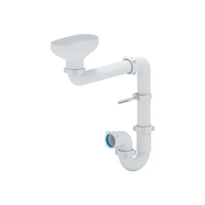 Сифон АНИ Пласт Ани 1 1/2*40 прямоточн. с разрывом струи DR5000