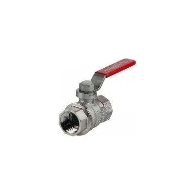 Шаровой кран Giacomini латунь хром R850 40 Ру28 ВР рычаг R850X027 007-1312