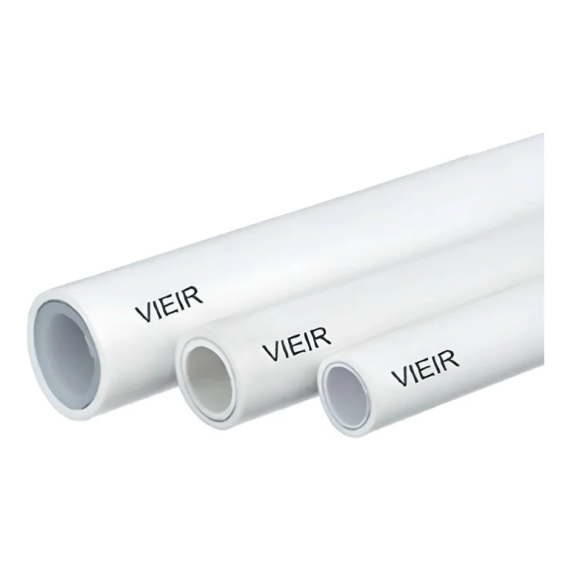 Труба полипропиленовая армированная алюминием VIEIR, 20x3.1 мм PN20 4 метра для отопления и водоснабжения VREA20
