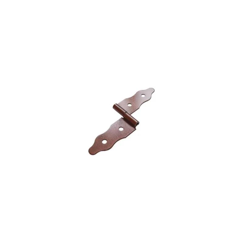 Петля фигурная DOMART 90x260 левая медь антик 4620007780161