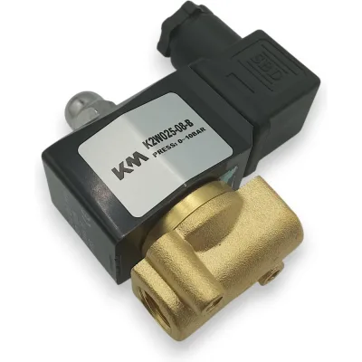 Клапан электромагнитный Контактная Механика G1/4, 24V K2W025-08-B