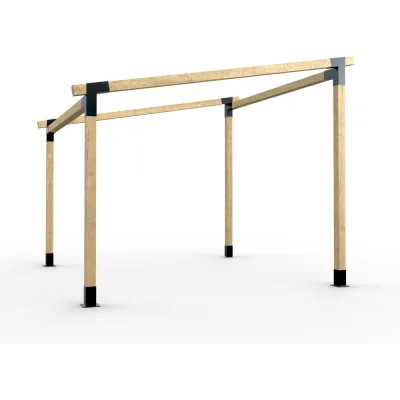Комплект кронштейнов (опора бруса) АрсеналЪ PERGOLA односкатный 3x3м стандартный мод. AR7573OE957-06