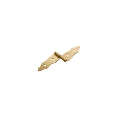 Петля фигурная DOMART 90x260 правая золото 4620007781298