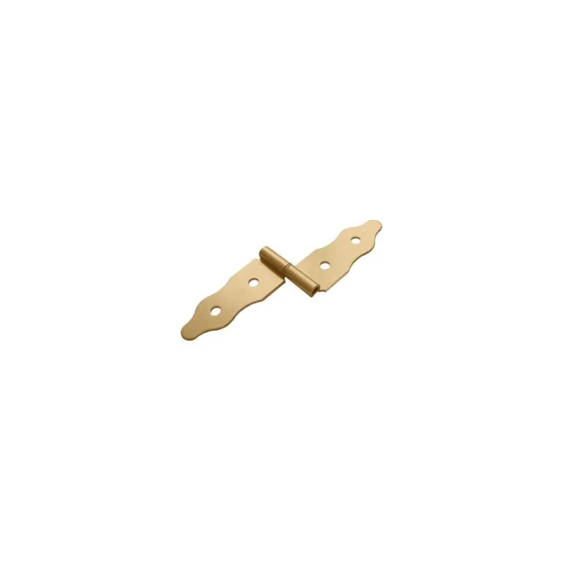 Петля фигурная DOMART 90x260 правая золото 4620007781298