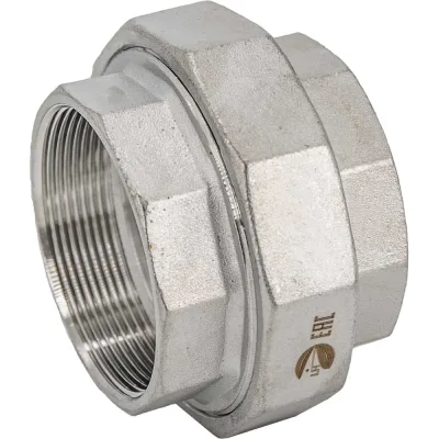 Американка NEWKEY конусная, вр/вр нержавеющая, AISI304 DN65 (2_1/2), (CF8), PN16 NK-ADC65/4