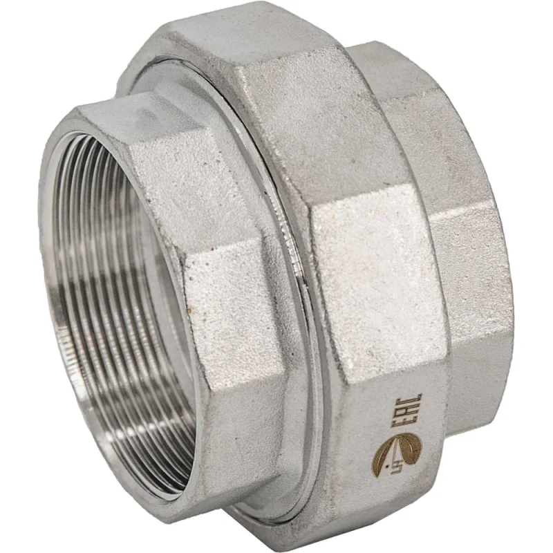 Американка NEWKEY конусная, вр/вр нержавеющая, AISI304 DN65 (2_1/2), (CF8), PN16 NK-ADC65/4