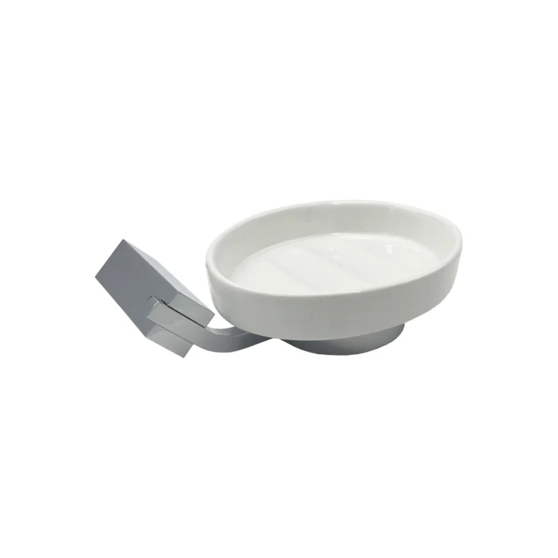 Мыльница с держателем Bath Plus TERRA Chromed C-51095