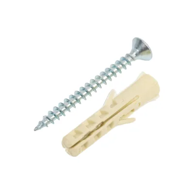 Дюбель SORMAT NAT, 6x30, шуруп 4,0x40, 50 шт 9620220641