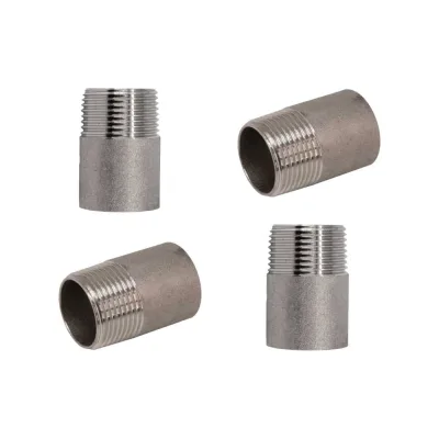 Ниппель приварной NEWKEY нержавеющий, AISI304 DN20 (3/4), (CF8), PN16 набор 4 шт NAB4-NK-NE20/4