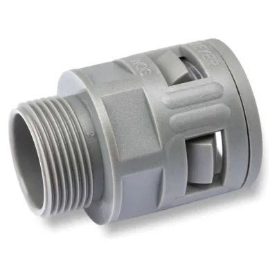 Муфта для гофрированных труб Weyer WQG-M25G/AD28.5  коннектор прямой, нар. M25х1.5 WE0201400