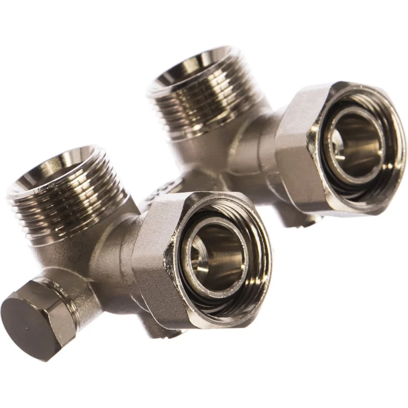 Узел нижнего подключения для однотрубной системы STOUT угловой 3/4 SVH 0003 000020 RG008Q0F4QC2QK