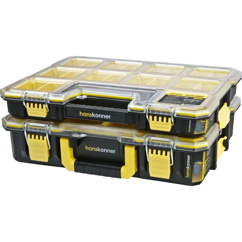 Комплект органайзеров Hanskonner 2шт DUALKIT система хранения HANSTORAGE PLUS, 440x354x170мм HSP2KIT