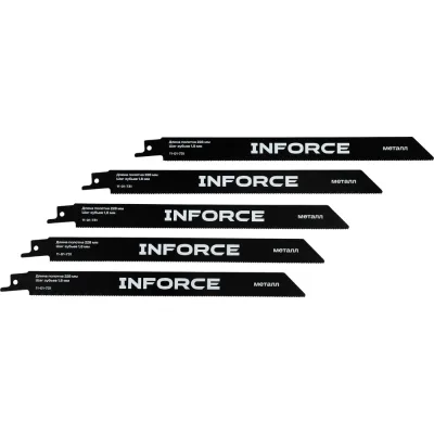 Полотна по металлу 228x1,8мм, 5 шт, Inforce 11-01-731