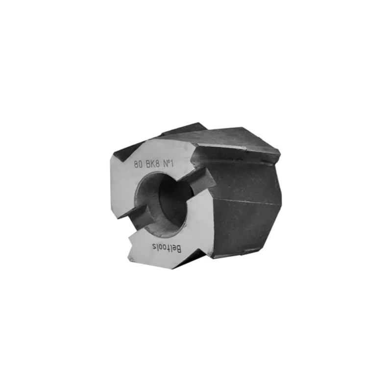 Зенкер насадной Beltools 80 ВК8 №1 L=65мм dпос=32мм ГОСТ 3231-71 ri.353.330