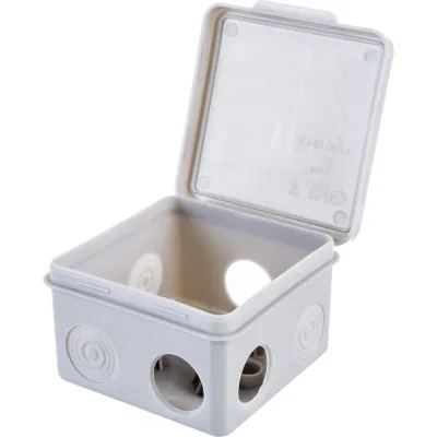Распаечная коробка Navigator NSS-DB-80-80-50-7-GR открытого монтажа 93247