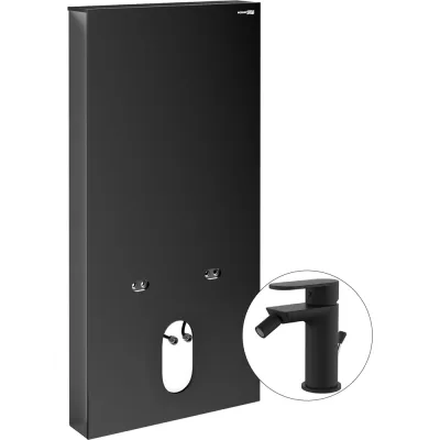 Комплект для биде со смесителем WasserKraft Нааб (Naab) 86BDT.050.BL.SQ7406 Naab 86BDT.050.BL.SQ7406
