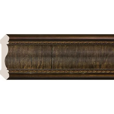 Карниз Cosca Decor 174-1 интерьерный багет, 60 мм, венге СПБ016764