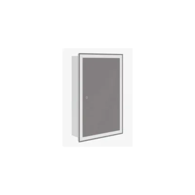 Зеркало-шкаф Corozo LED Толедо 50/С универсальное, белое SD-00001391