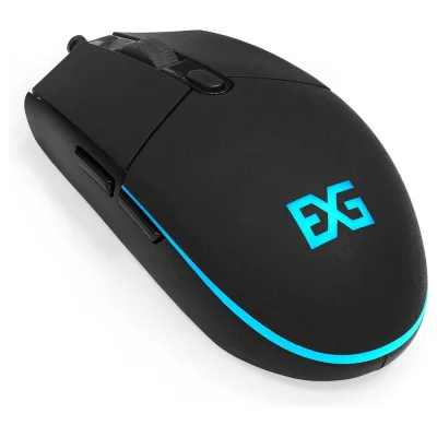 Мышь ExeGate Professional Standard Laser SL-9066 USB, лазерная, 2400dpi, 6D, 6 кнопок и колесо прокрутки, длина кабеля 1,5м, черная, Color Box 285391
