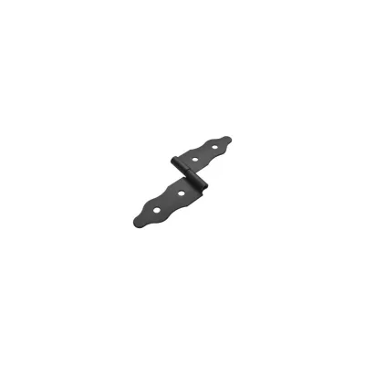 Петля фигурная DOMART 90x260 левая черная 4620007780208