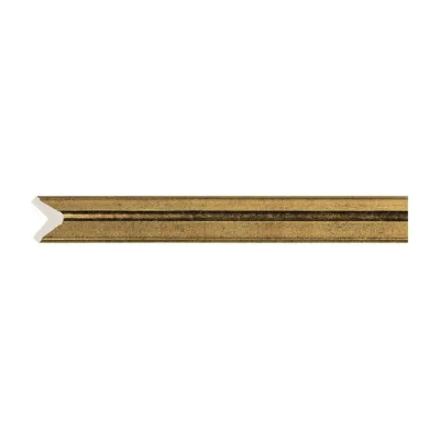 Угол Cosca Decor интерьерный багет, 18 мм, античное золото СПБ030472