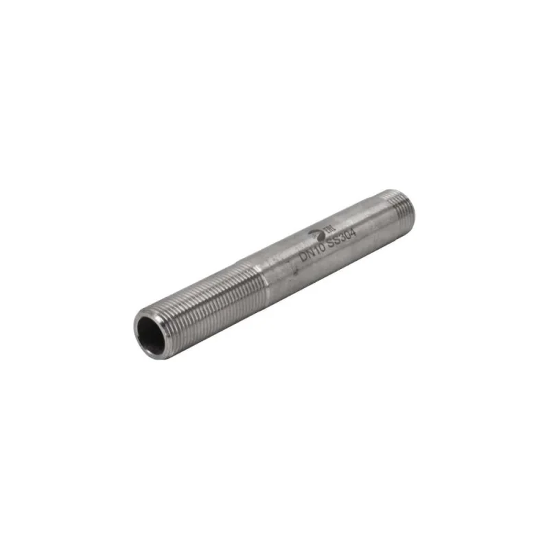 Сгон резьбовой NEWKEY нержавеющий, AISI304 DN10 (3/8), (CF8), PN16 набор 2 шт NAB2-NK-DPC10/4
