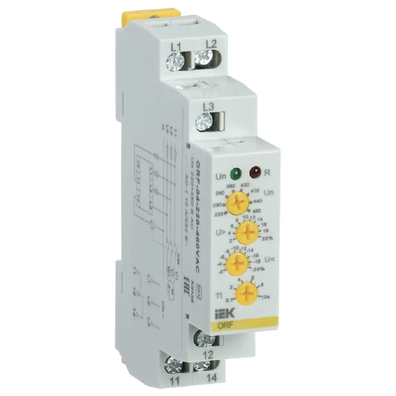 Π Π΅Π»Π΅ ΡΠ°Π· IEK ORF 04. 3ΡΠ°Π·Ρ 220-460Π AC ORF-04-220-460VAC