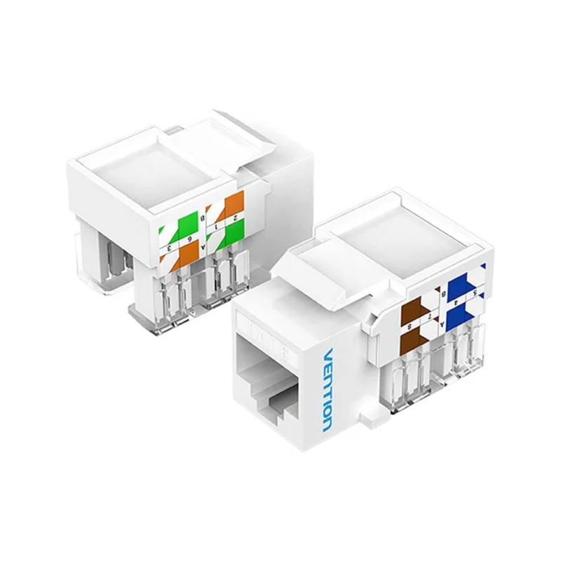 Модуль Keystone Jack VENTION Cat.6 UTP белый IRFW0