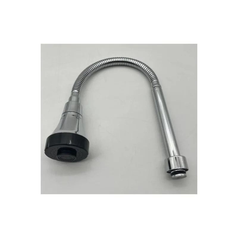 Излив для кухни Aqueduc 348913 48 см, гибкий, цинковая гайка, двухрежим аэратор, хром ЭК000148913