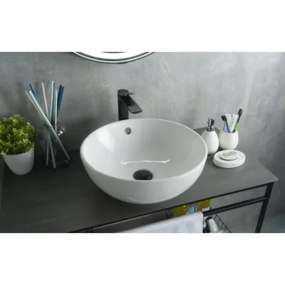 Раковина накладная Gid N9003a белая 43x43x17.5 51103