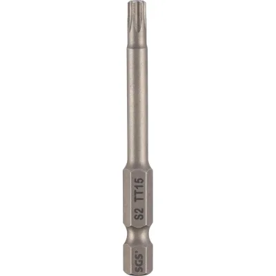 Бита SGS TORX TR T15Hх65мм S2 5шт 6365-TT15-5