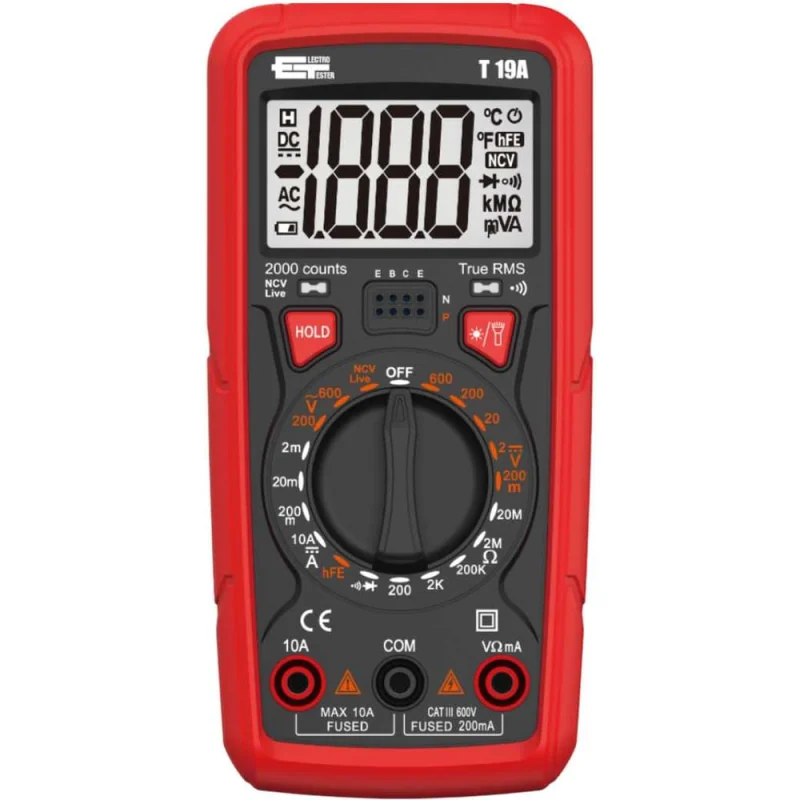 Мультиметр цифровой Electrotester T19A