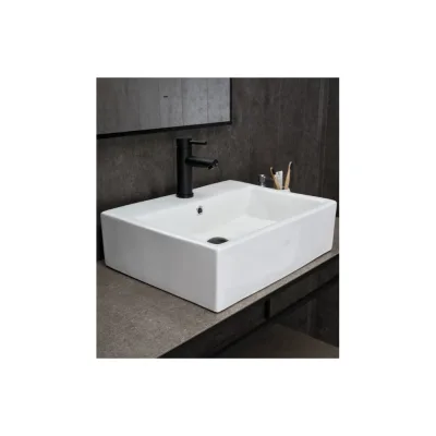 Раковина накладная Gid N9153 белая 53x41x15 51215