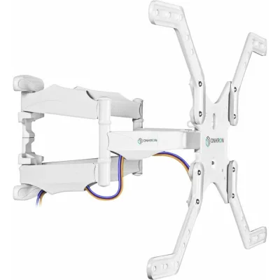 Наклонно-поворотный кронштейн для телевизора 40-75 ONKRON M5 White M5W