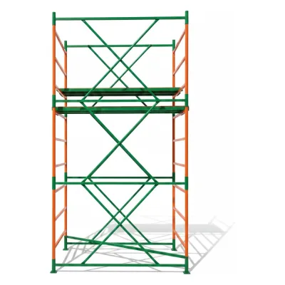 Вышка-тура ООО "РУСИНСТРУМЕНТЫ" ВС 250-1.2×2.0 - 3 секции. Общая высота 3,6 м. VS1236