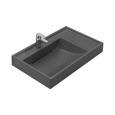 Рейн AQUATON 80 Раковина Графит 00084502 1A72113KRW210