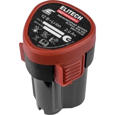 Батарея аккумуляторная Elitech RCB 1220 (12В, 2Ач) HD 205859
