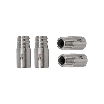 Ниппель приварной NEWKEY нержавеющий, AISI316 DN 6 (1/8), (CF8M), PN16, набор 4 шт NAB4-NK-NE6/6