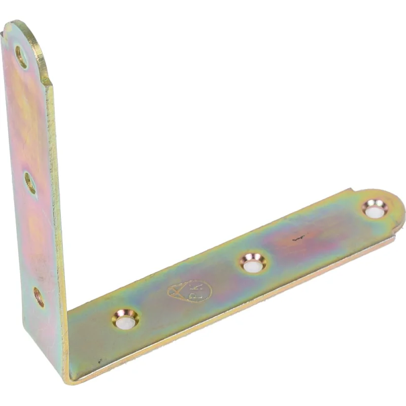 Уголок бытовой Tech-Krep 100x100x20x2 мм желтый накл. 148310