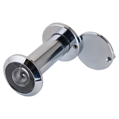 Дверной глазок HOME 50-90 мм, 200 град., ЦАМ, цвет хром G5090500CAM