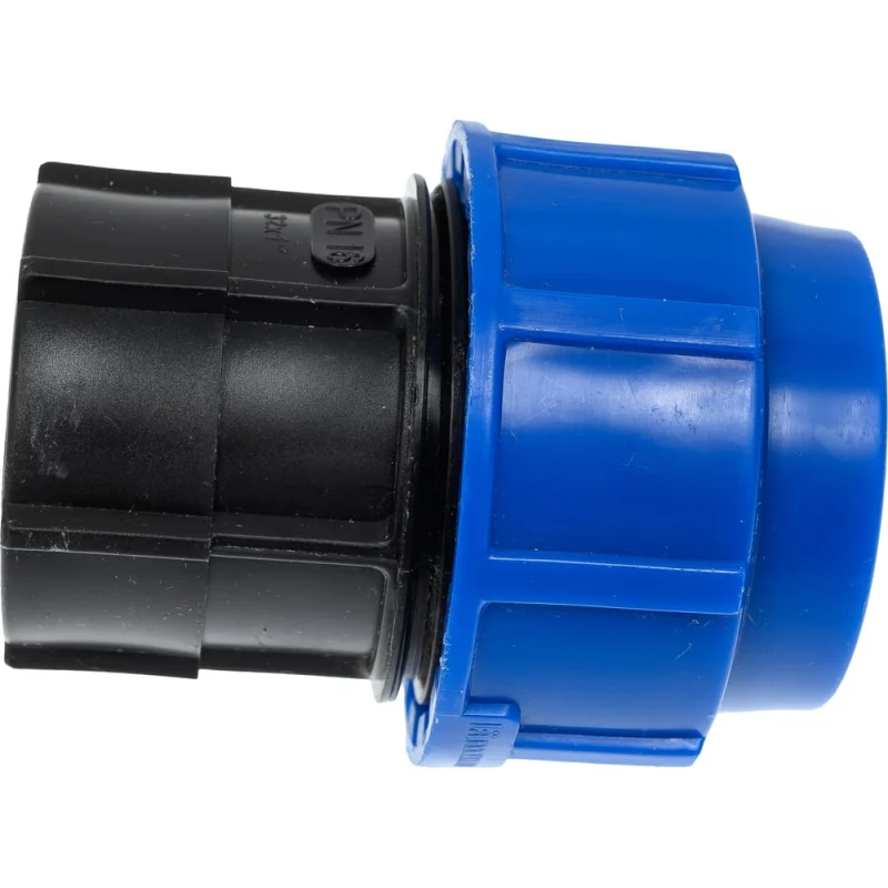 Компрессионная муфта для ПЭ труб LAMMIN вр 32x1" Lm34004032025
