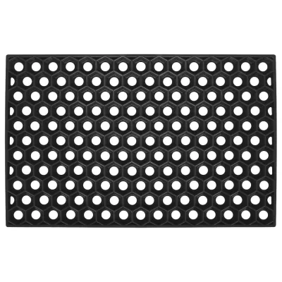 Придверный коврик МУЛЬТИДОМ ячеистый, грязесборный, 60x40 см ПТ72-52